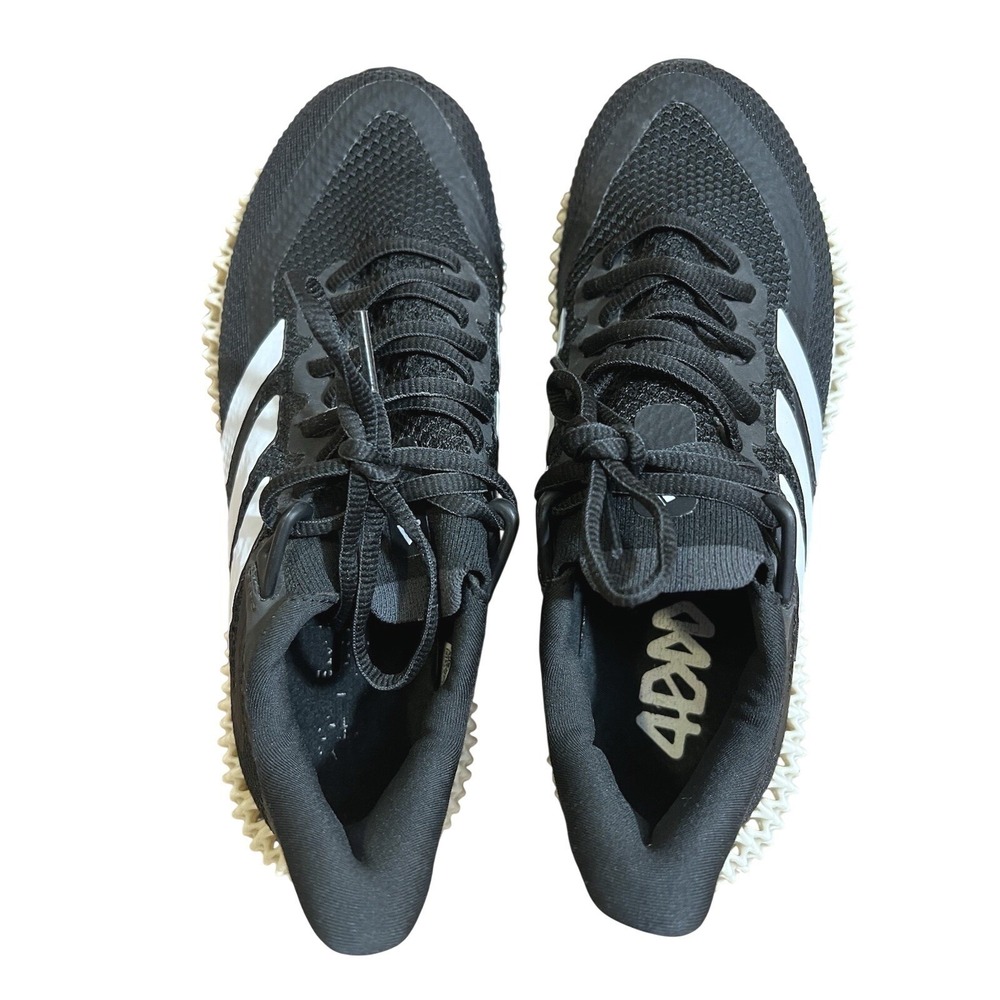 Adidas 4DFWD Black Carbon Running Shoes Men's Continental Soles 6.5
